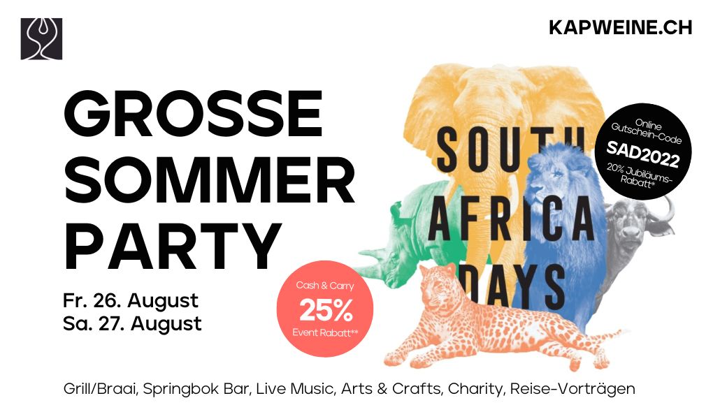 South Africa Days 2022 – Big Summer Party with Wine Tasting
