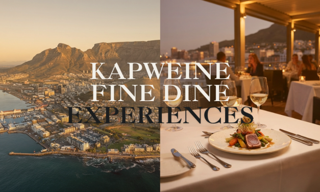 Südafrikas besondere Tische: Fine Dining und Restaurant-Erlebnisse